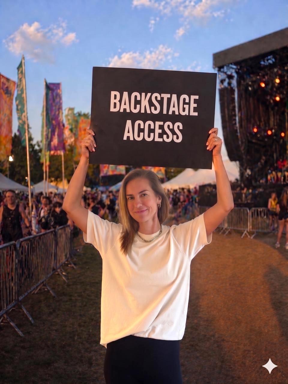 Leticia van Riel — Backstage Access
